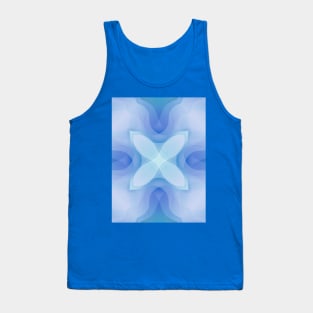 Toulouse Blue Flower Tank Top